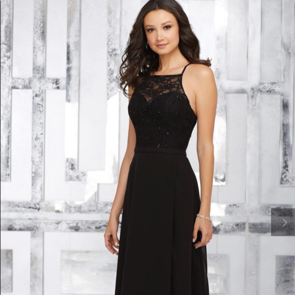 Charcoal Bridesmaid Dress
